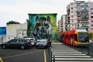 A street art hatása a városképre