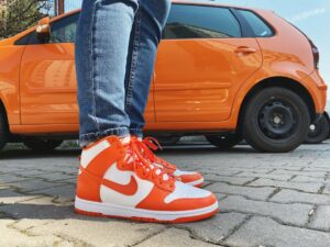Retro sportcipők street style-ban