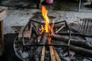 A tűzrakó helyek etikettje
